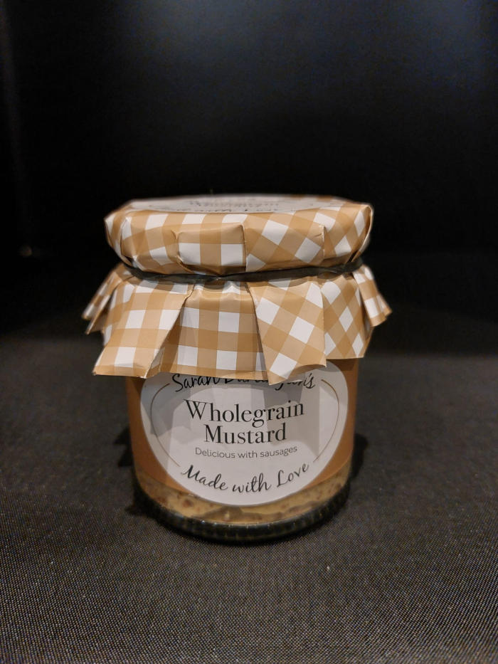 The Surrey Butchers: Sarah Darlington's - Wholegrain Mustard - 160g